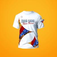 Оверсайз футболка ДУША БАЯНА